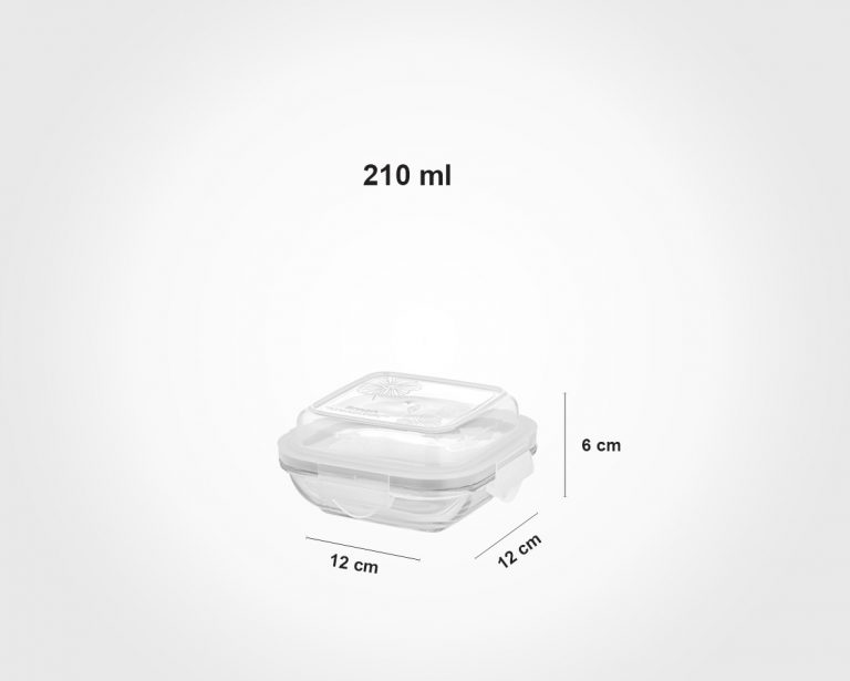 GLASS CONTAINER SETserving & storage