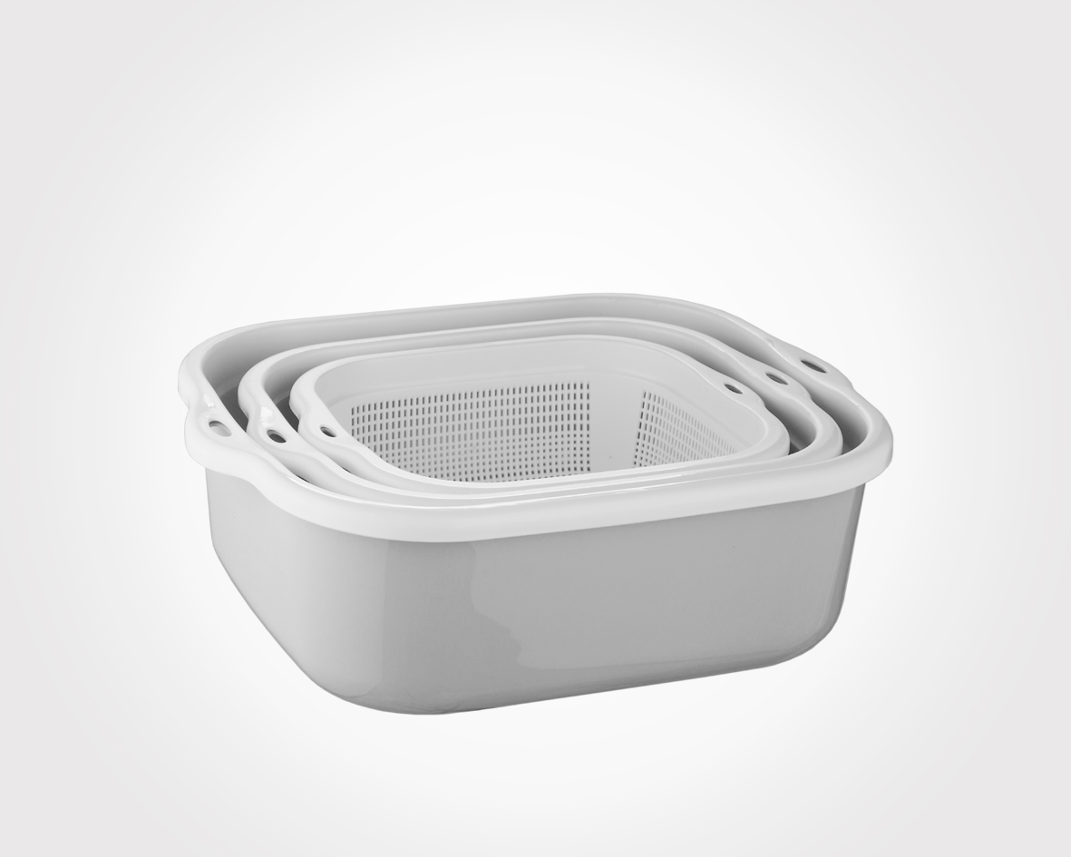 NASIM COLANDER & BASIN 6 PIECES SET