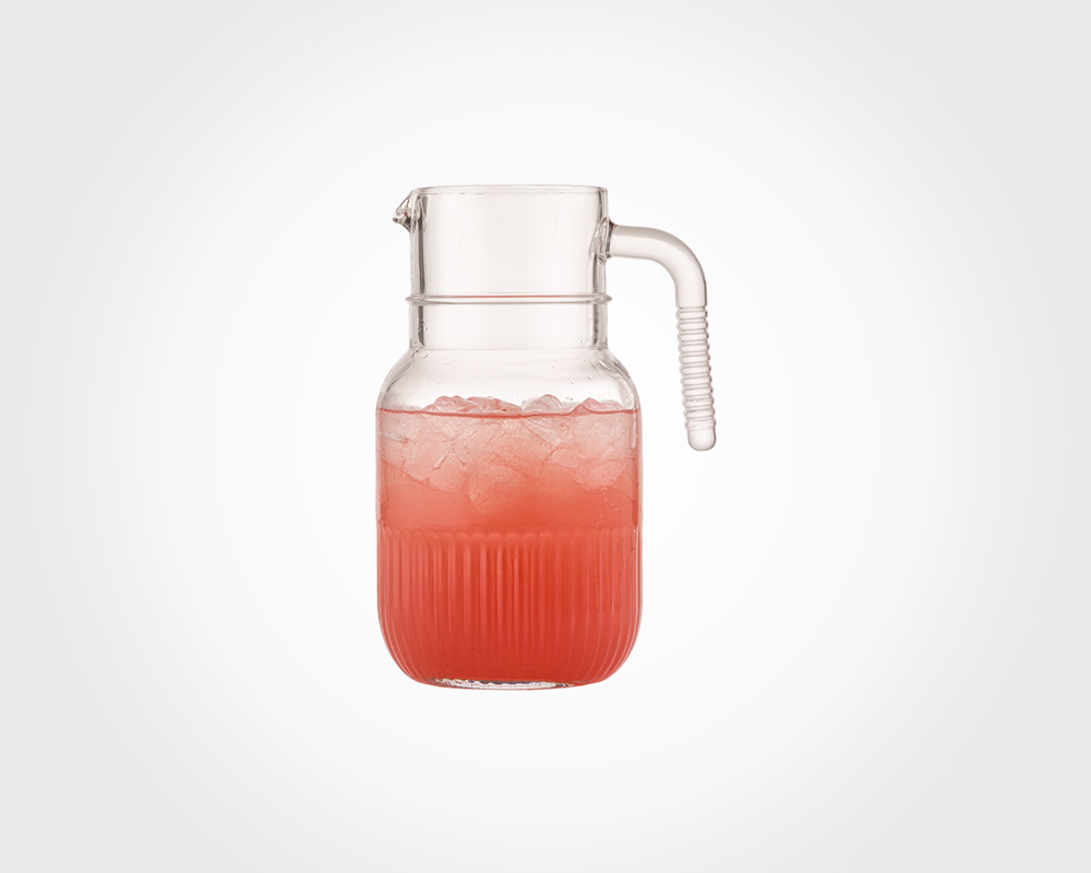 Glass pitcher