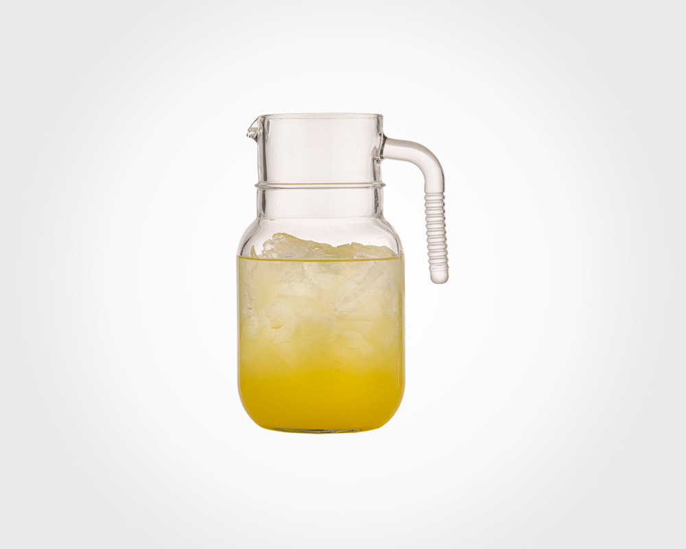 Glass pitcher