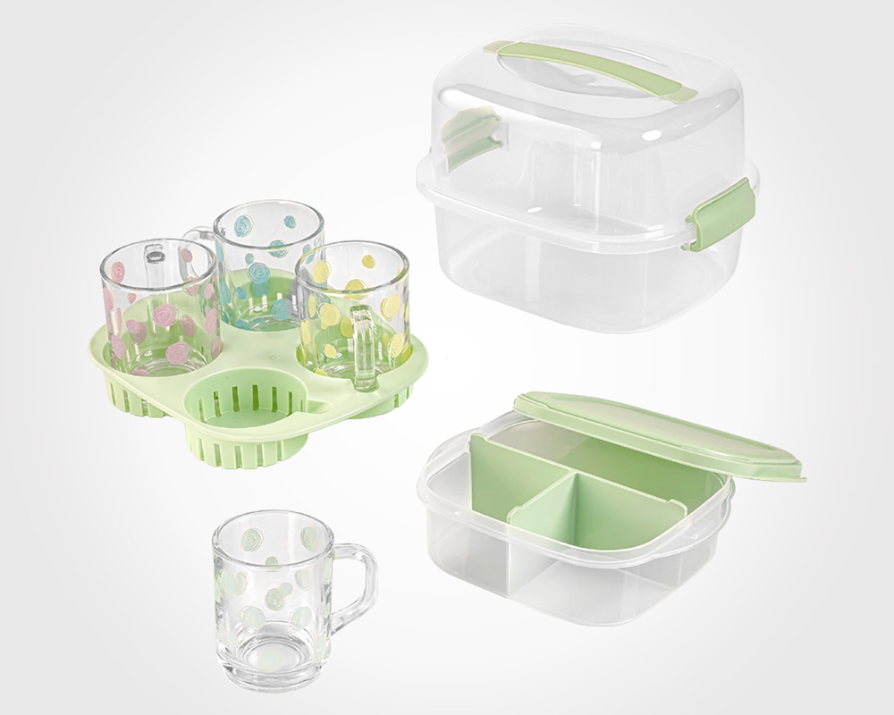 Picnic tea set for 4 person