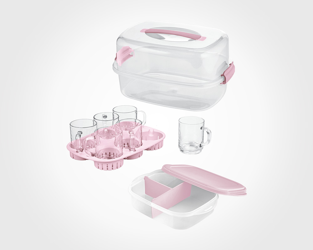 Picnic tea set for 6 person
