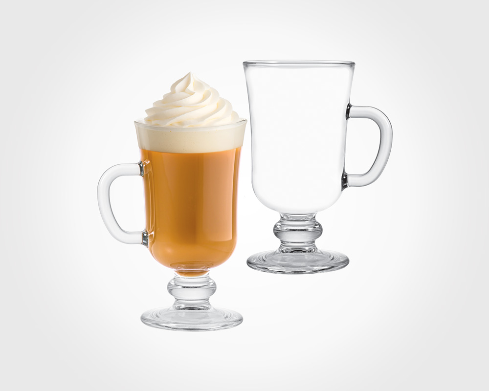 Footed glass tumbler 260cc