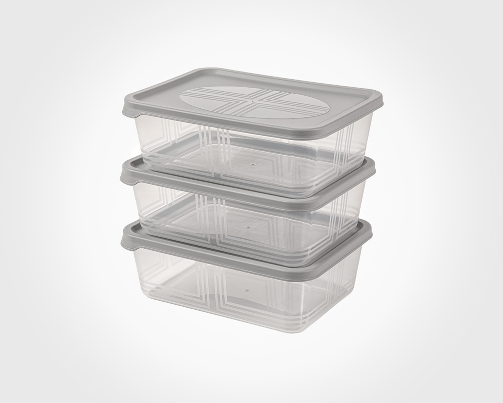 Freezer storage box 3set 1.3L