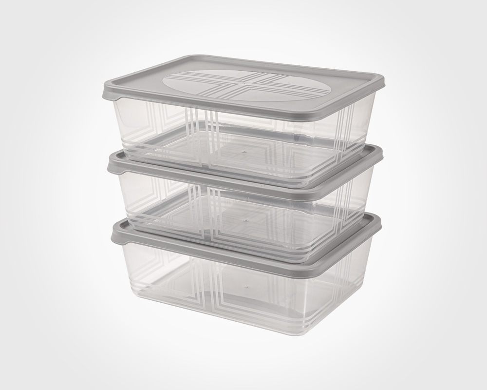 Freezer storage box 3set 2.5L