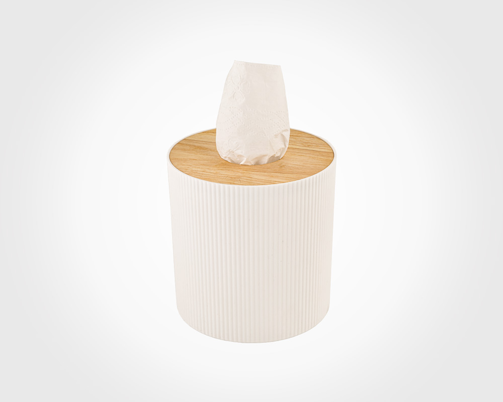 WOODEN TOP TISSUE BOX